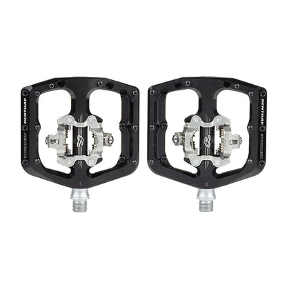 Renthal, Revo-DHC, Pedals, Body: Aluminum, Spindle: Cr-Mo, 9/16'', Black