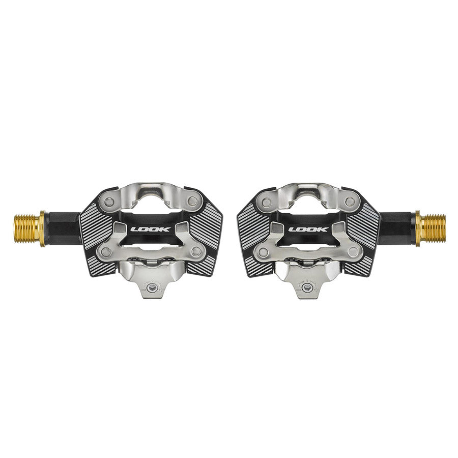 Look, X-One-G Ti, Pedals, Body: Aluminum, Spindle: Titanium, 9/16'', Black, Pair