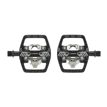 Look, X-Venture +, Pedals, Body: Aluminum, Spindle: Cr-Mo, 9/16'', Black, Pair
