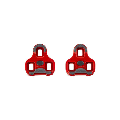 Look, Keo Grip, Cleats, Compatibility: Keo Grip, Float: 9°, Red, Pair
