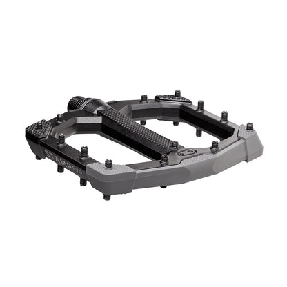 Crankbrothers, STAMP EVO Small, Platform Pedals, Body: Aluminum/Composite, Spindle: Cr-Mo, 9/16'', Black