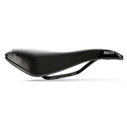 Selle Italia, S 5 Superflow, Saddle, 255 x 145mm, 318g, Black/Hi-Viz