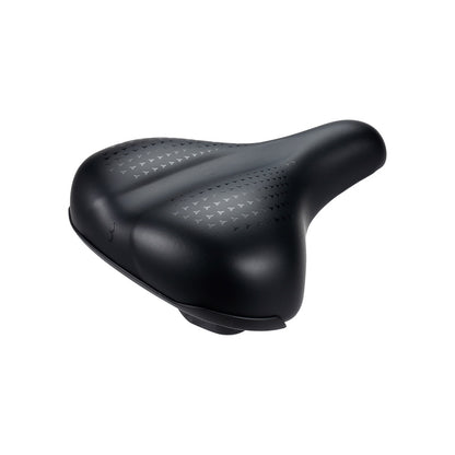 BBB Cycling, BSD-97 SoftComfort Upright, Saddle, 265 x 225mm, Unisex, Black