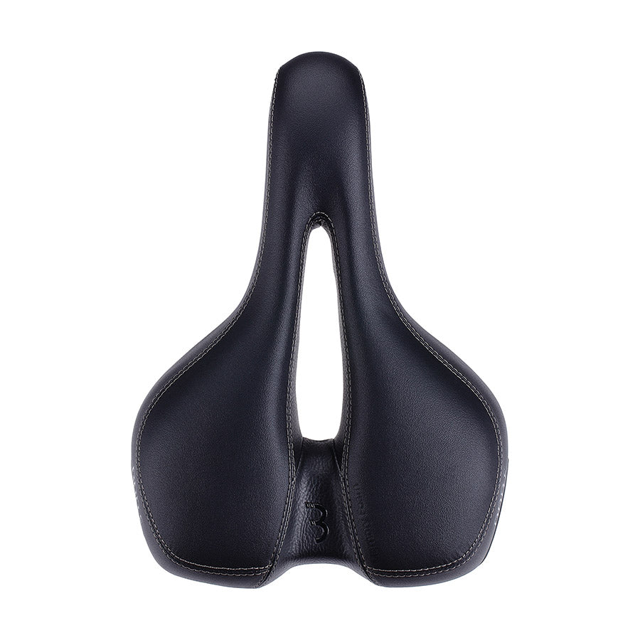 BBB Cycling, BSD-122 SoftShape Active, Saddle, 265 x 185mm, Unisex, 585g, Black