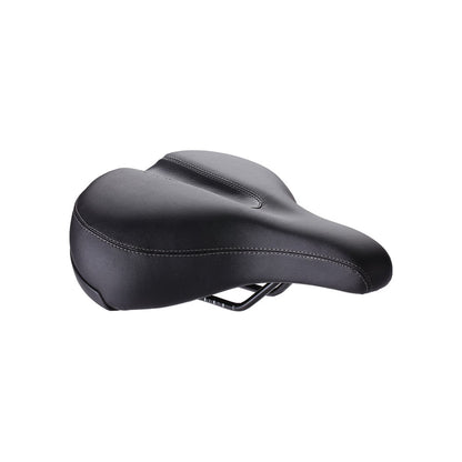 BBB Cycling, BSD-127 SoftShape Upright, Saddle, 265 x 220mm, Unisex, 850g, Black