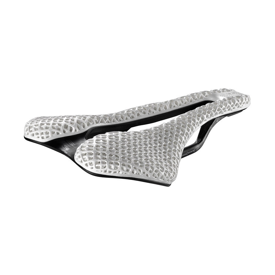 Selle Italia, SLR 3D, Boost, Superflow, Saddle, 248 x 145mm, Men, 129g, White