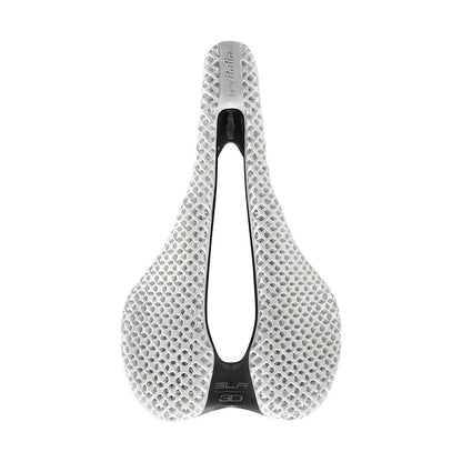 Selle Italia, SLR 3D, Boost, Superflow, Saddle, 248 x 145mm, Men, 129g, White