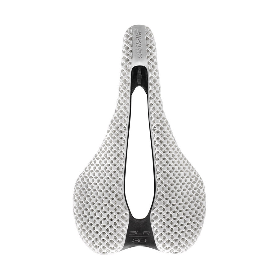 Selle Italia, SLR 3D, Boost, Superflow, Saddle, 248 x 145mm, Men, 129g, White