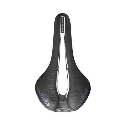 Selle Italia, Flite Boost Endurance Ti 316, Superflow, Saddle, 250 x 145mm, Men, 232g, Black