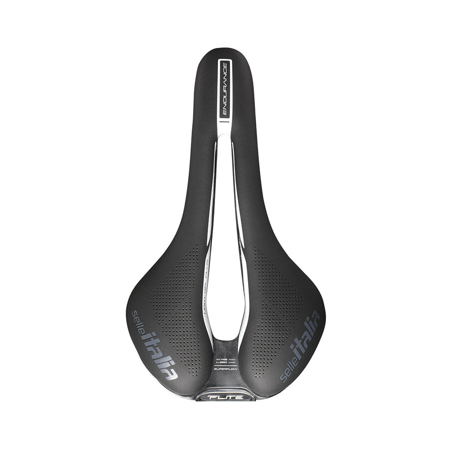 Selle Italia, Flite Boost Endurance Ti 316, Superflow, Saddle, 250 x 145mm, Men, 232g, Black