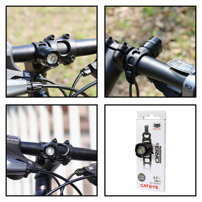 CatEye, ORB II, Light, Front, Black
