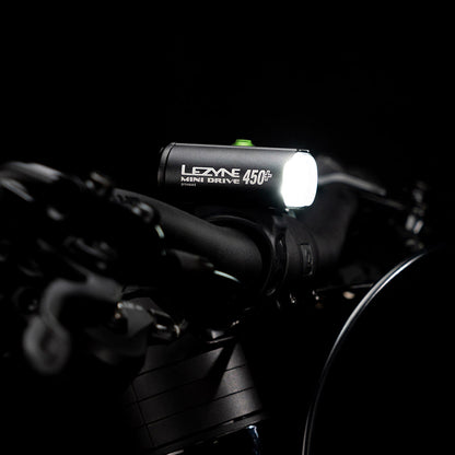 Lezyne, Mini Drive 450+, Light, Front, Black