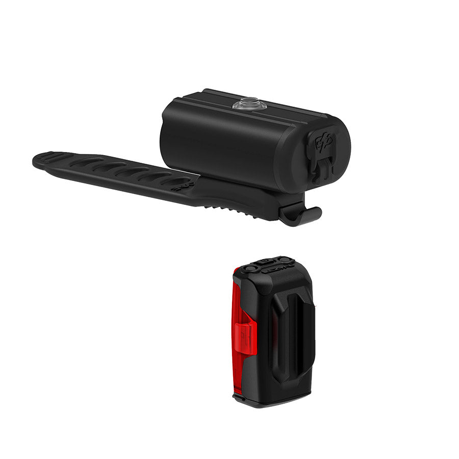 Lezyne, Mini Drive 450+/KTV Drive Pro+, Light, Set, Black