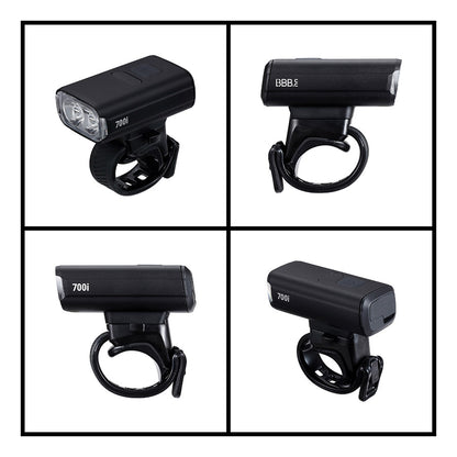 BBB Cycling, BLS-262i Nanostrike 700i, Light, Front, Black