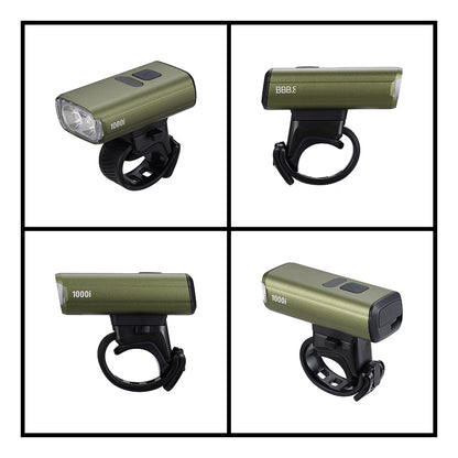 BBB Cycling, BLS-263i Nanostrike 1000i, Light, Front, Gravel Green