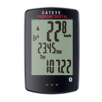 CatEye, Padrone Digital, Computer, GPS: No, HR: Optional, Cadence: Optional, Black