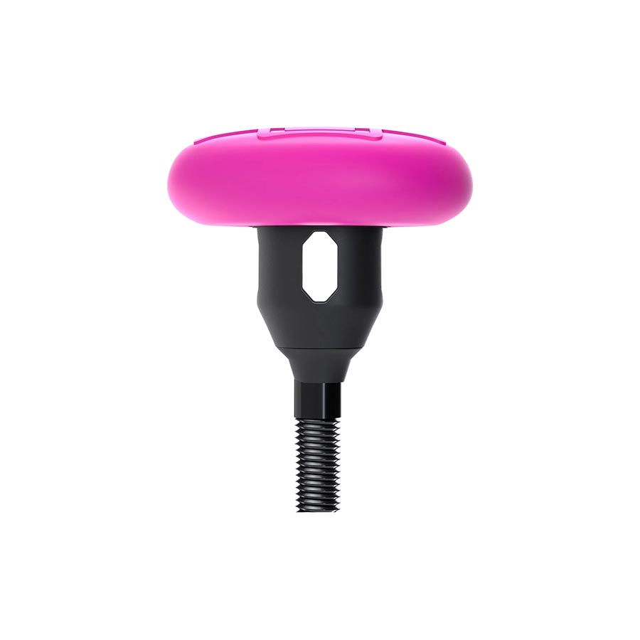 Muc-Off, Tubeless Tag Holder & 44mm Valve Kit, Black/Pink