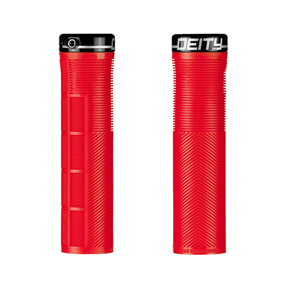 Deity, Knuckleduster, Grips, 132mm, Red, Pair
