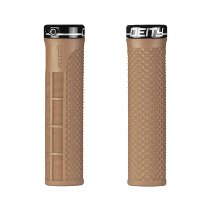 Deity, LockJaw, Grips, 132mm, Gum, Pair