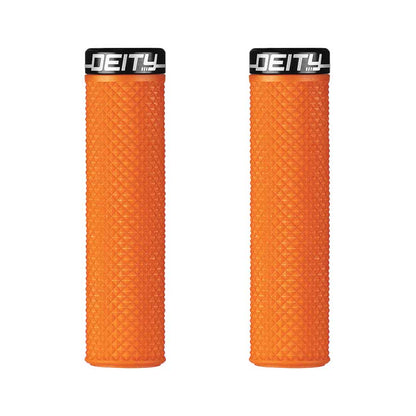 Deity, Supracush, Grips, 133mm, Orange, Pair