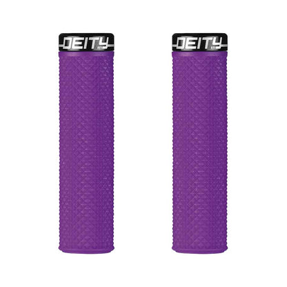 Deity, Supracush, Grips, 133mm, Purple, Pair