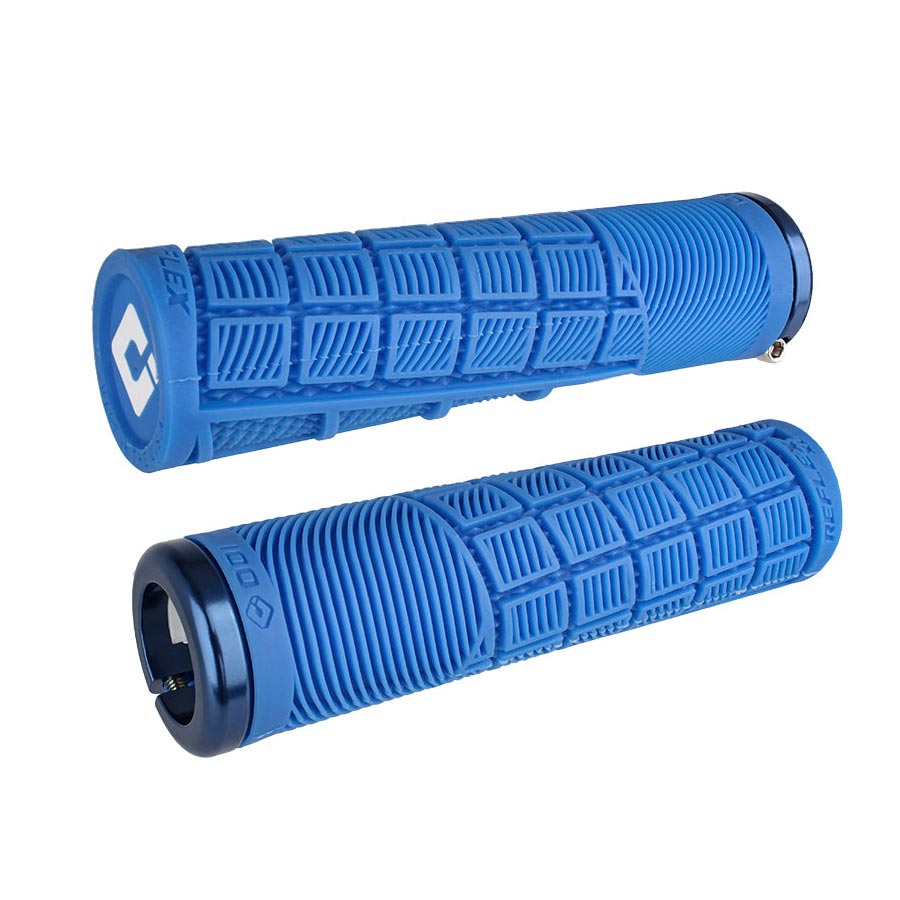 ODI, Reflex XL v2.1, Grips, 135mm, Blue, Pair