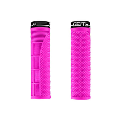Deity, Megattack, Grips, 140mm, Pink, Pair