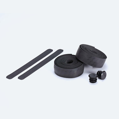BBB Cycling, BHT-15G UltraRibbon Gel, Handlebar Tape, Black, 2.5mm Thick