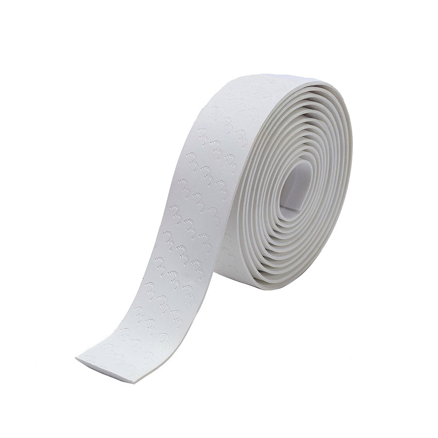 BBB Cycling, BHT-15G UltraRibbon Gel, Handlebar Tape, White, 2.5mm Thick