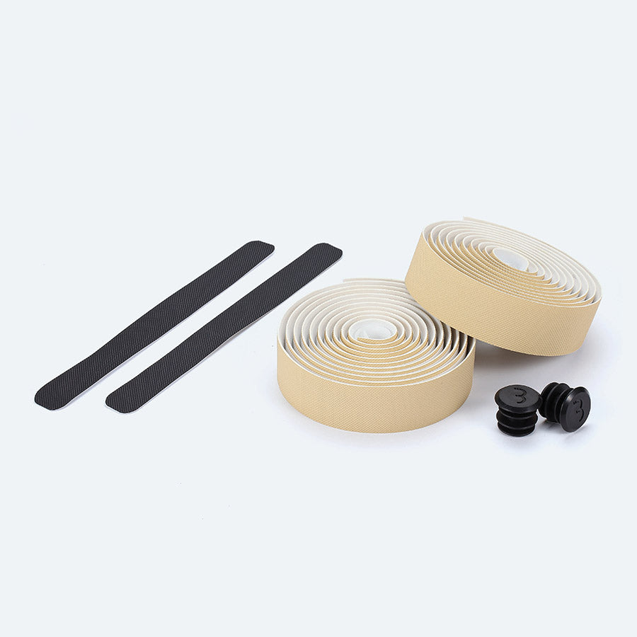 BBB Cycling, BHT-16 GravelRibbon Gel, Handlebar Tape, Sand Yellow, 3.5mm Thick