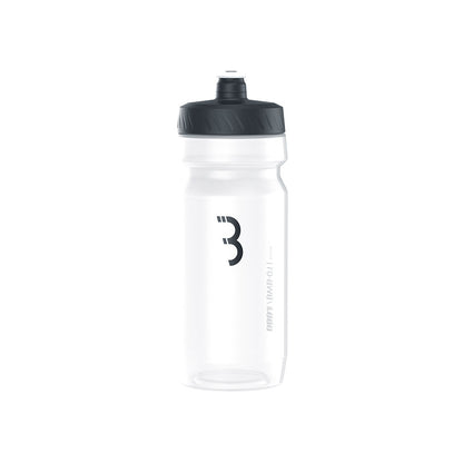 BBB Cycling, BWB-01 CompTank 550, Water Bottle, 550ml / 19oz, Clear Black