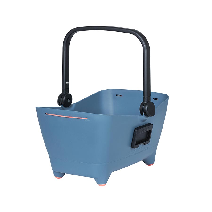 Basil, Buddy, Basket, Front, KlickFix®, Blue
