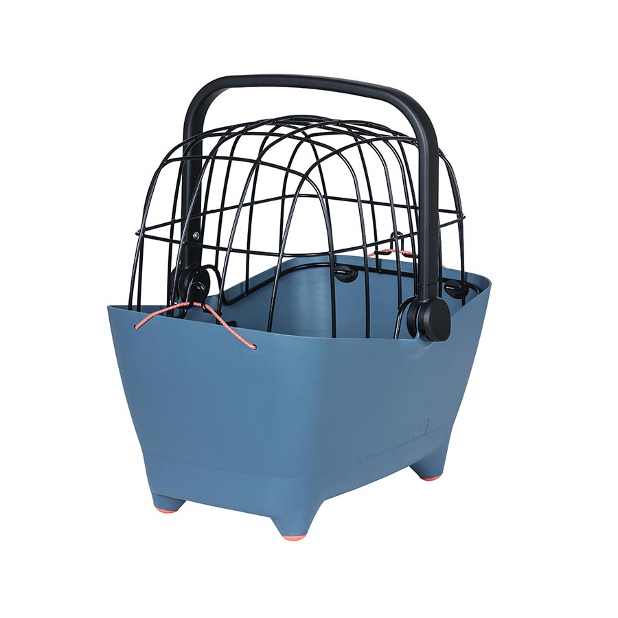Basil, Buddy, Basket, Front, KlickFix®, Blue