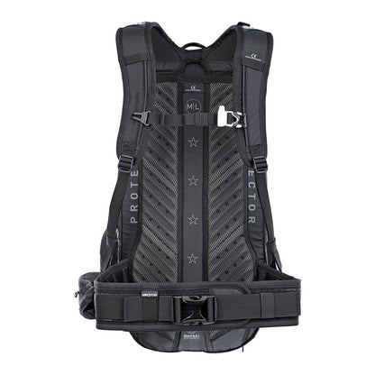 EVOC, FR Trail E-Ride, Protector backpack, 20L, Black, ML
