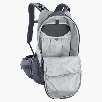 EVOC, Trail Pro 16, Protector backpack, 16L, Stone/Carbon Grey, SM