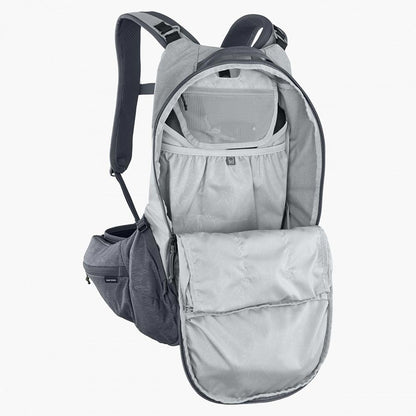 EVOC, Trail Pro 16, Protector backpack, 16L, Stone/Carbon Grey, SM