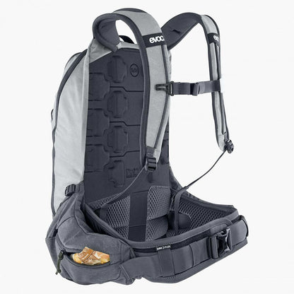 EVOC, Trail Pro 16, Protector backpack, 16L, Stone/Carbon Grey, SM