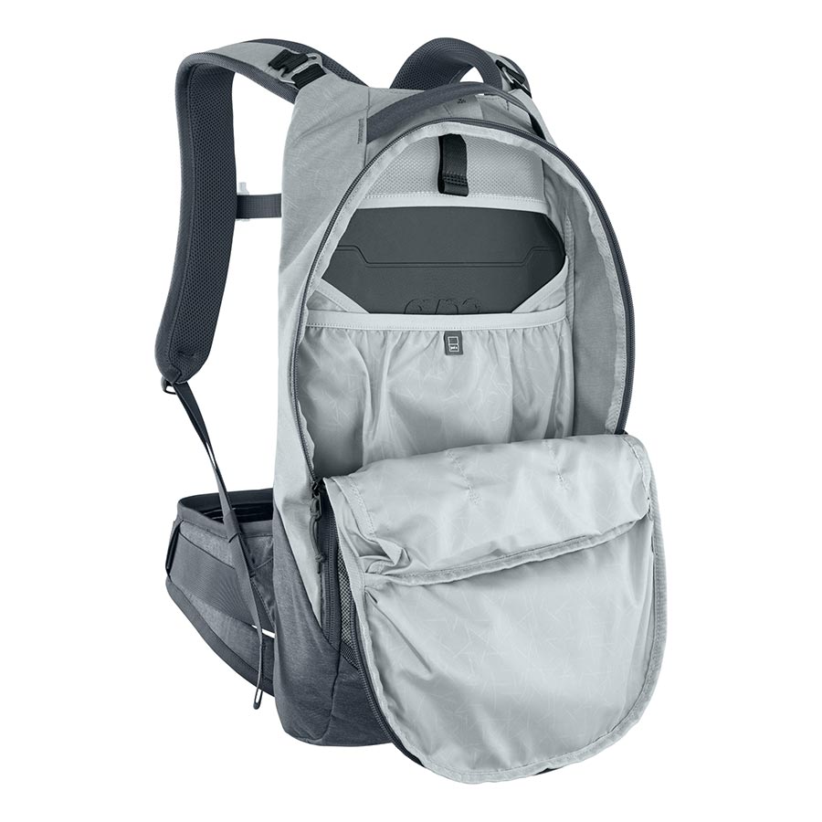 EVOC, Trail Pro 10, Protector backpack, 10L, Stone/Carbon Grey, SM