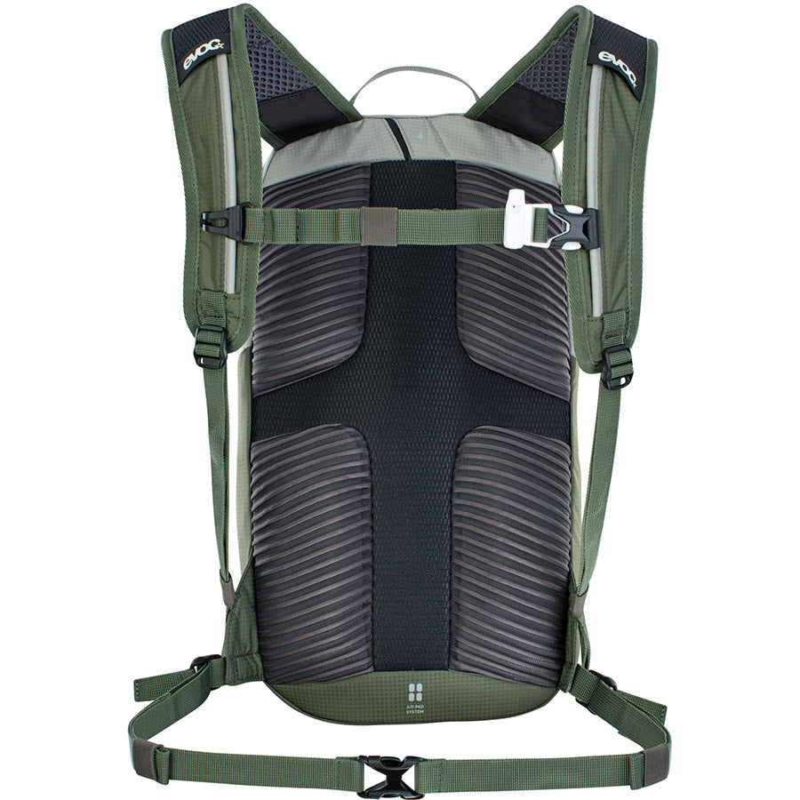 EVOC, Ride 8, Hydration Bag, Volume: 8L, Bladder: Included (2L), Stone - Dark Olive