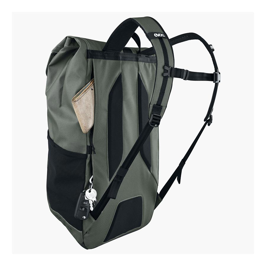 EVOC, Duffle Backpack 26, 26L, Dark Olive