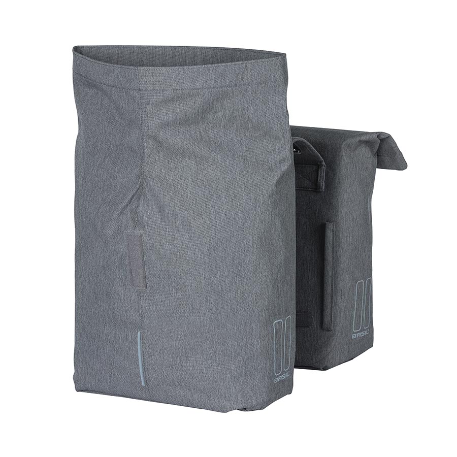 Basil, City, Pannier, 28L, Grey