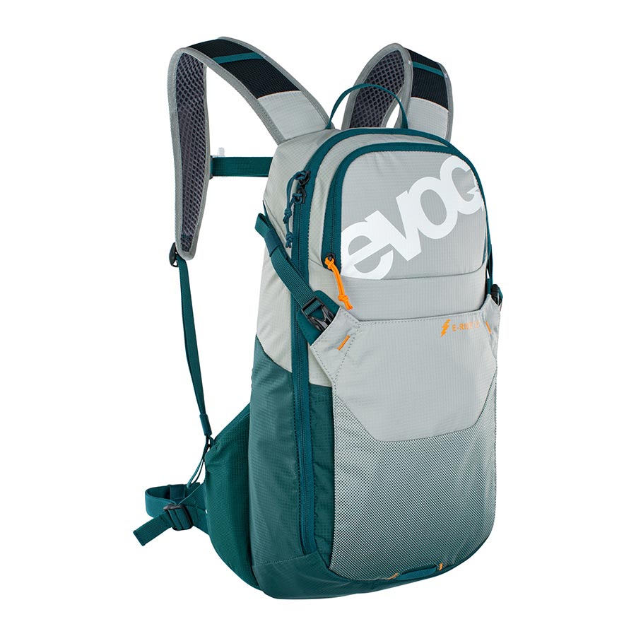 EVOC, E-Ride 12, Hydration Bag, Volume: 12L, Bladder: Not included, Stone/Petrol
