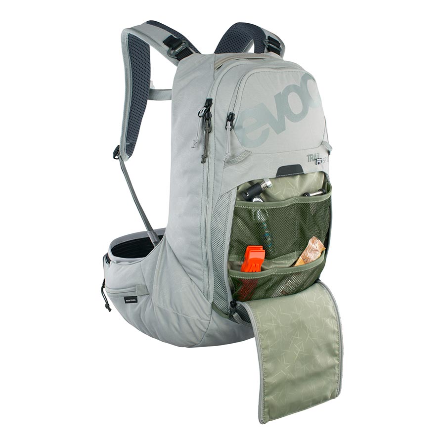 EVOC, Trail Pro SF 12, Protector backpack, 12L, Stone, XS