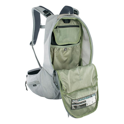 EVOC, Trail Pro SF 12, Protector backpack, 12L, Stone, XS