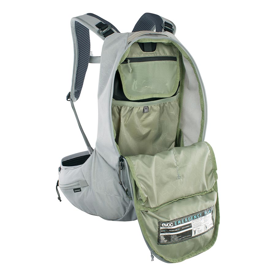 EVOC, Trail Pro SF 12, Protector backpack, 12L, Stone, XS