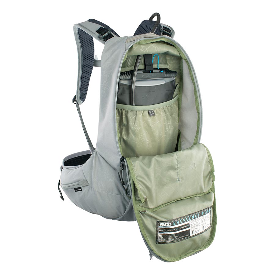 EVOC, Trail Pro SF 12, Protector backpack, 12L, Stone, XS