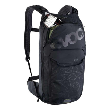 EVOC, Stage 6 + 2L Bladder, Hydration Bag, Volume: 6L, Bladder: Included (2L), Black