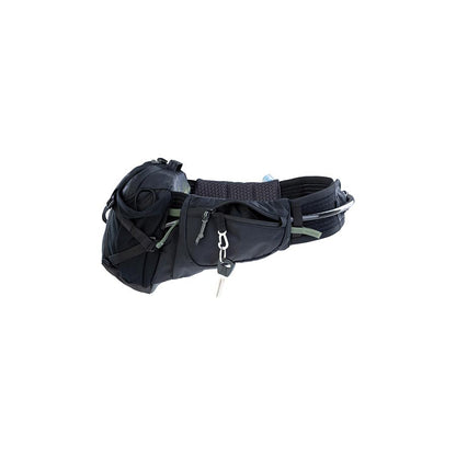 EVOC, Hip Pack Pro 3 +1.5L, Hip Pack, 3L, Bladder included (1.5L), Black