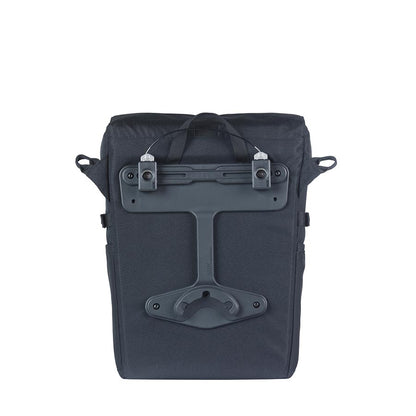 Basil, Move Simple, MIK Studs, Pannier, 15L, Black