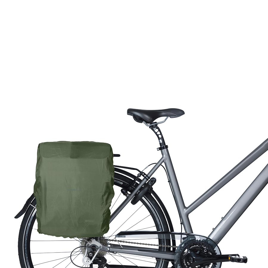 Basil, Move Simple, MIK Studs, Pannier, 15L, Black